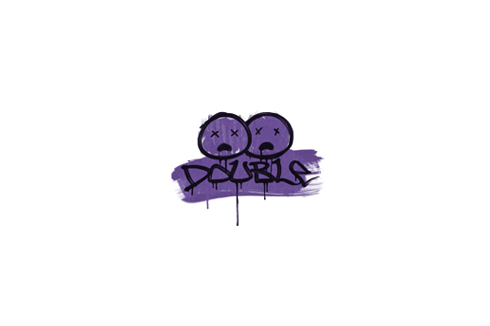 Buy Sealed Graffiti | Double (Monster Purple)