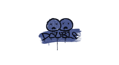 Sealed Graffiti | Double (SWAT Blue)