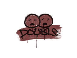 Sealed Graffiti | Double (Brick Red)