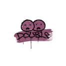 Sealed Graffiti | Double (Princess Pink)