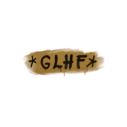 Sealed Graffiti | GLHF (Desert Amber)