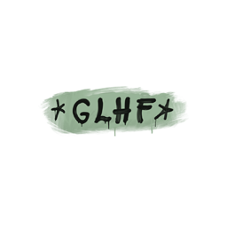 Sealed Graffiti | GLHF (Cash Green)