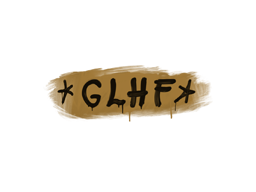 Primary image of skin Sealed Graffiti | GLHF (Desert Amber)