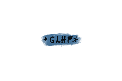 Buy Graffiti | GLHF (Monarch Blue)