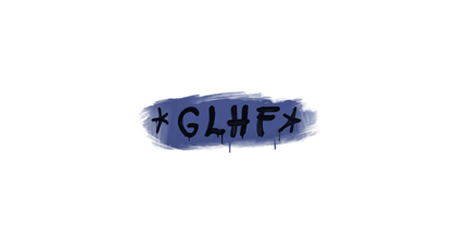 Sealed Graffiti | GLHF (SWAT Blue)