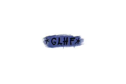 Buy Graffiti | GLHF (SWAT Blue)