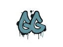 Sealed Graffiti | GGEZ (Wire Blue)