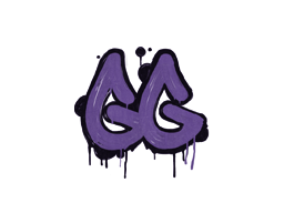 Grafiti precintado | GGEZ (púrpura monstruo)