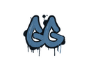 Sealed Graffiti | GGEZ (Monarch Blue)