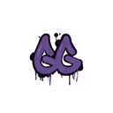 Sealed Graffiti | GGEZ (Monster Purple)