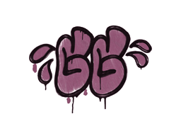 Grafiti precintado | GGWP (rosa princesa)
