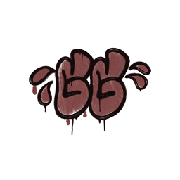 Sealed Graffiti | GGWP (Brick Red)