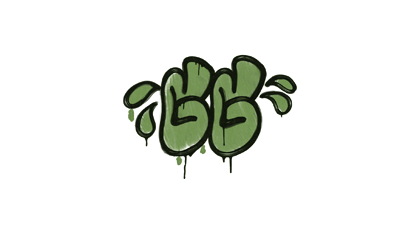 Sealed Graffiti | GGWP (Battle Green)