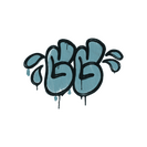 Sealed Graffiti | GGWP (Wire Blue)