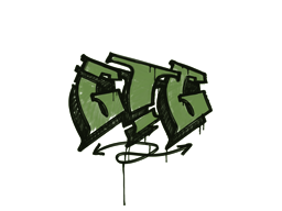 Primary image of skin Sealed Graffiti | GTG (Battle Green)