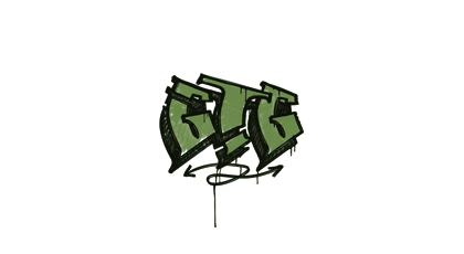 Sealed Graffiti | GTG (Battle Green)