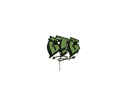 Sealed Graffiti | GTG (Battle Green)