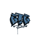 Sealed Graffiti | GTG (Monarch Blue)