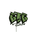 Sealed Graffiti | GTG (Battle Green)