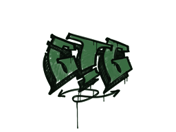 Sealed Graffiti | GTG (Jungle Green)