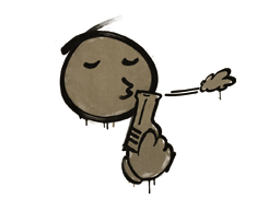 Sealed Graffiti | Quickdraw (Dust Brown)