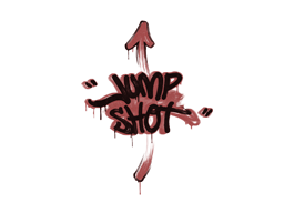 Sealed Graffiti | Jump Shot (Blood Red)