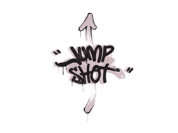 Versiegeltes Graffiti | Jump Shot (Kampfschweinpink)