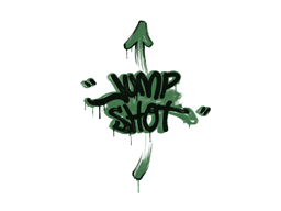 Sealed Graffiti | Jump Shot (Jungle Green)
