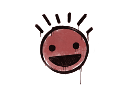 Default of skin Sealed Graffiti | Still Happy (Blood Red)