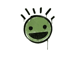Grafíti selado | Still Happy (Battle Green)