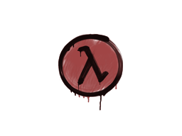 Sealed Graffiti | Lambda (Blood Red)