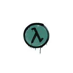 Sealed Graffiti | Lambda (Frog Green)