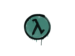 Sealed Graffiti | Lambda (Frog Green)