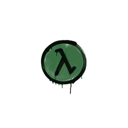 Sealed Graffiti | Lambda (Jungle Green)