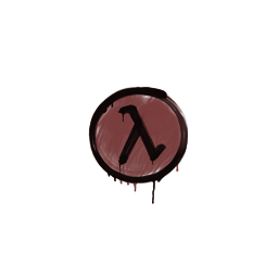 Sealed Graffiti | Lambda (Brick Red)
