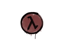 Sealed Graffiti | Lambda (Brick Red)