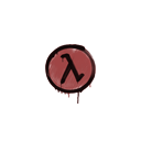 Sealed Graffiti | Lambda (Blood Red)