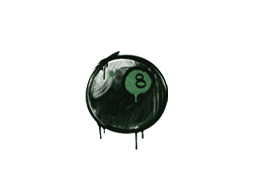 Sealed Graffiti | 8-Ball (Jungle Green)