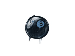 Grafíti selado | 8-Ball (Monarch Blue)