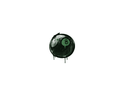 Grafíti selado | 8-Ball (Jungle Green)