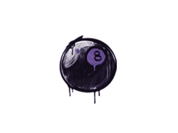 Sealed Graffiti | 8-Ball (Monster Purple)