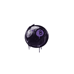 Sealed Graffiti | 8-Ball (Monster Purple)