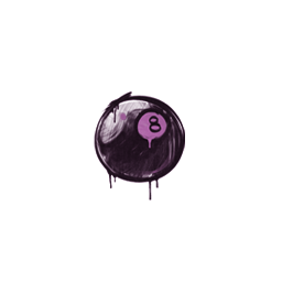 Sealed Graffiti | 8-Ball (Bazooka Pink)