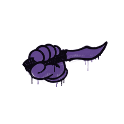 Sealed Graffiti | Backstab (Monster Purple)