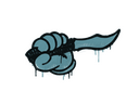 Sealed Graffiti | Backstab (Wire Blue)