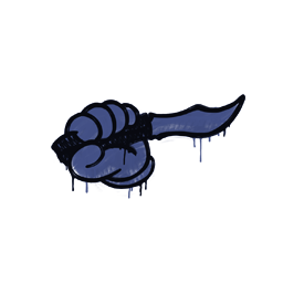 Sealed Graffiti | Backstab (SWAT Blue)