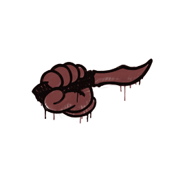 Sealed Graffiti | Backstab (Brick Red)