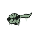 Sealed Graffiti | Backstab (Cash Green)