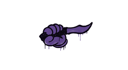 Sealed Graffiti | Backstab (Monster Purple)