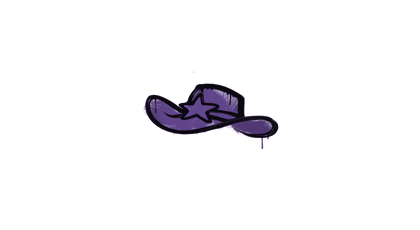 Sealed Graffiti | Sheriff (Monster Purple)